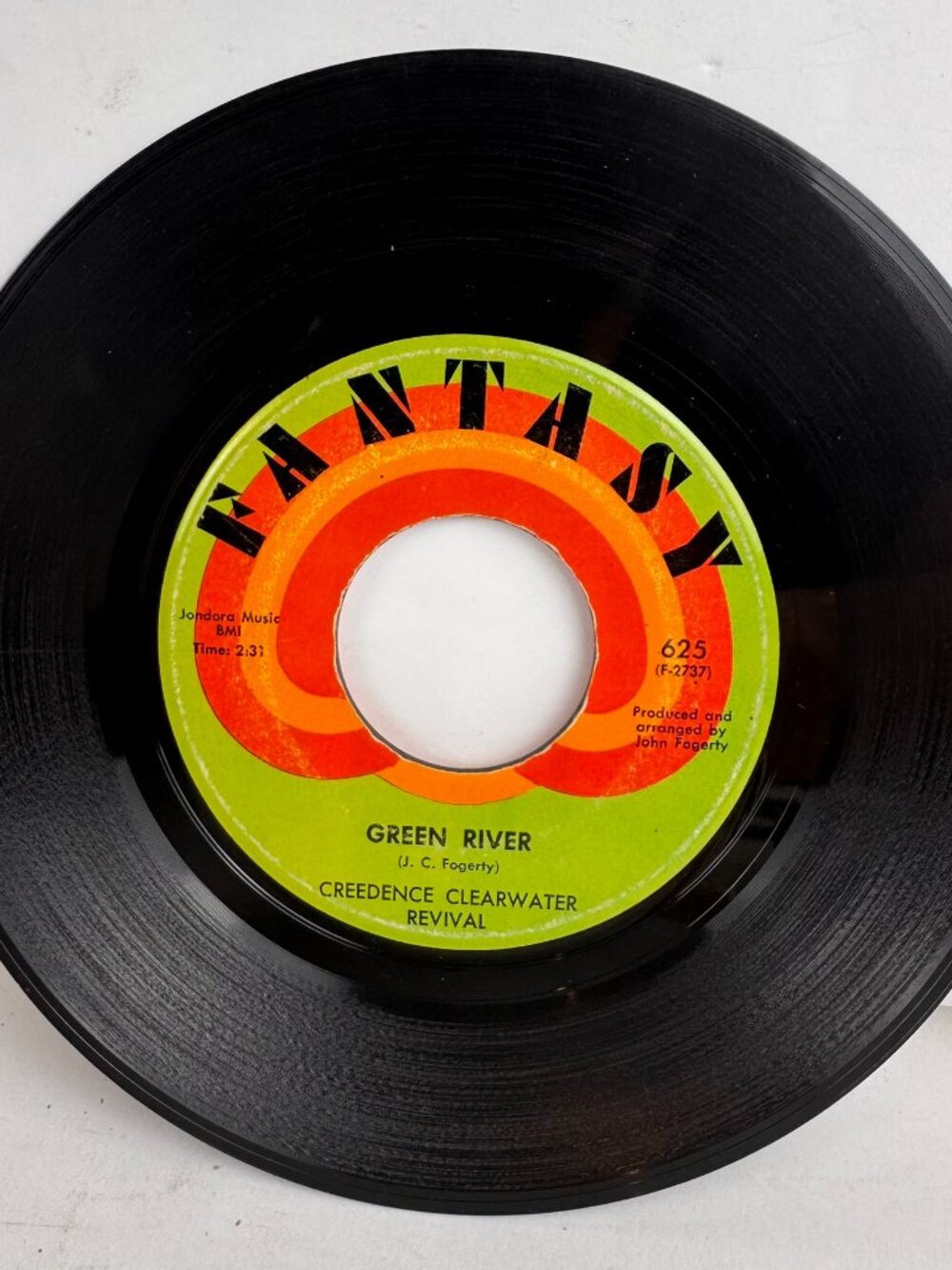 CCR Creedence Clearwater Revival - Green River / Commotion 7" 45 RPM Vinyl